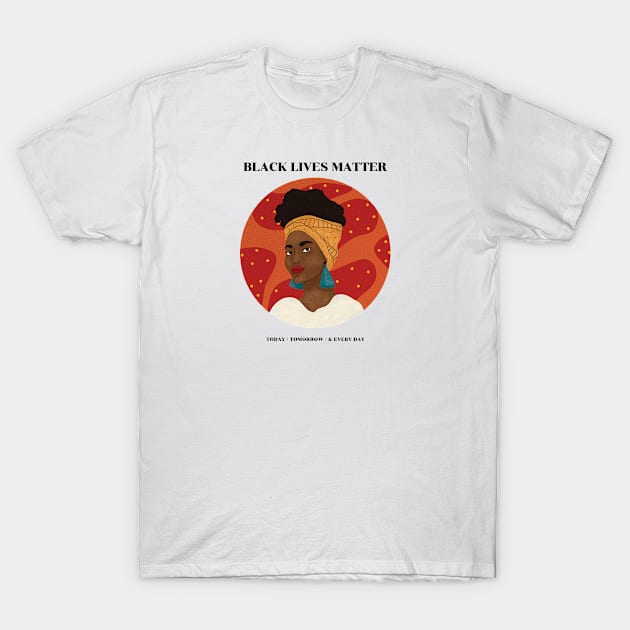 Black Lives Matter T-Shirt by CANVAZSHOP